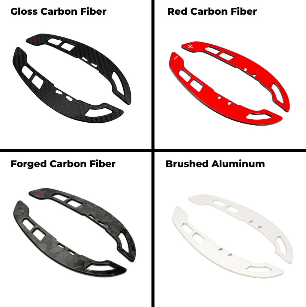 Zen Series™ Carbon Fiber Magnetic Paddle Shifters for 2024+ S650 Ford S650 Mustang